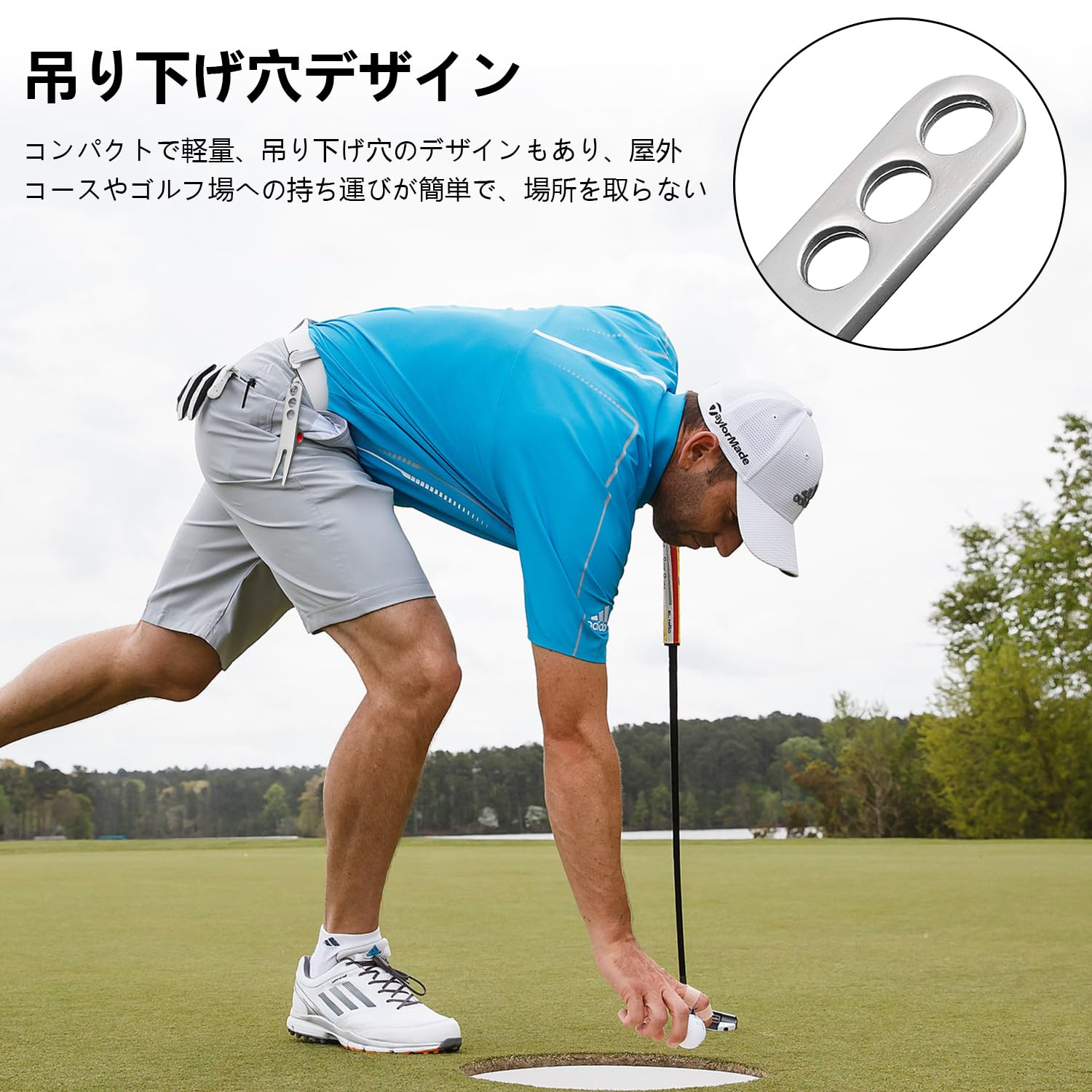Amazon | ゴルフグリーンフォーク グリーンフォーク ディボット修復